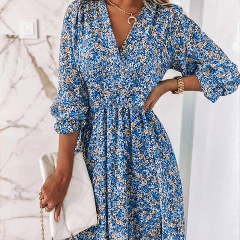 Addison™ | Elegante Vestito Floreale