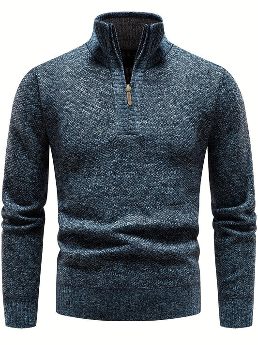 Ethan™ - Maglione Casual Mezza Zip Elegante