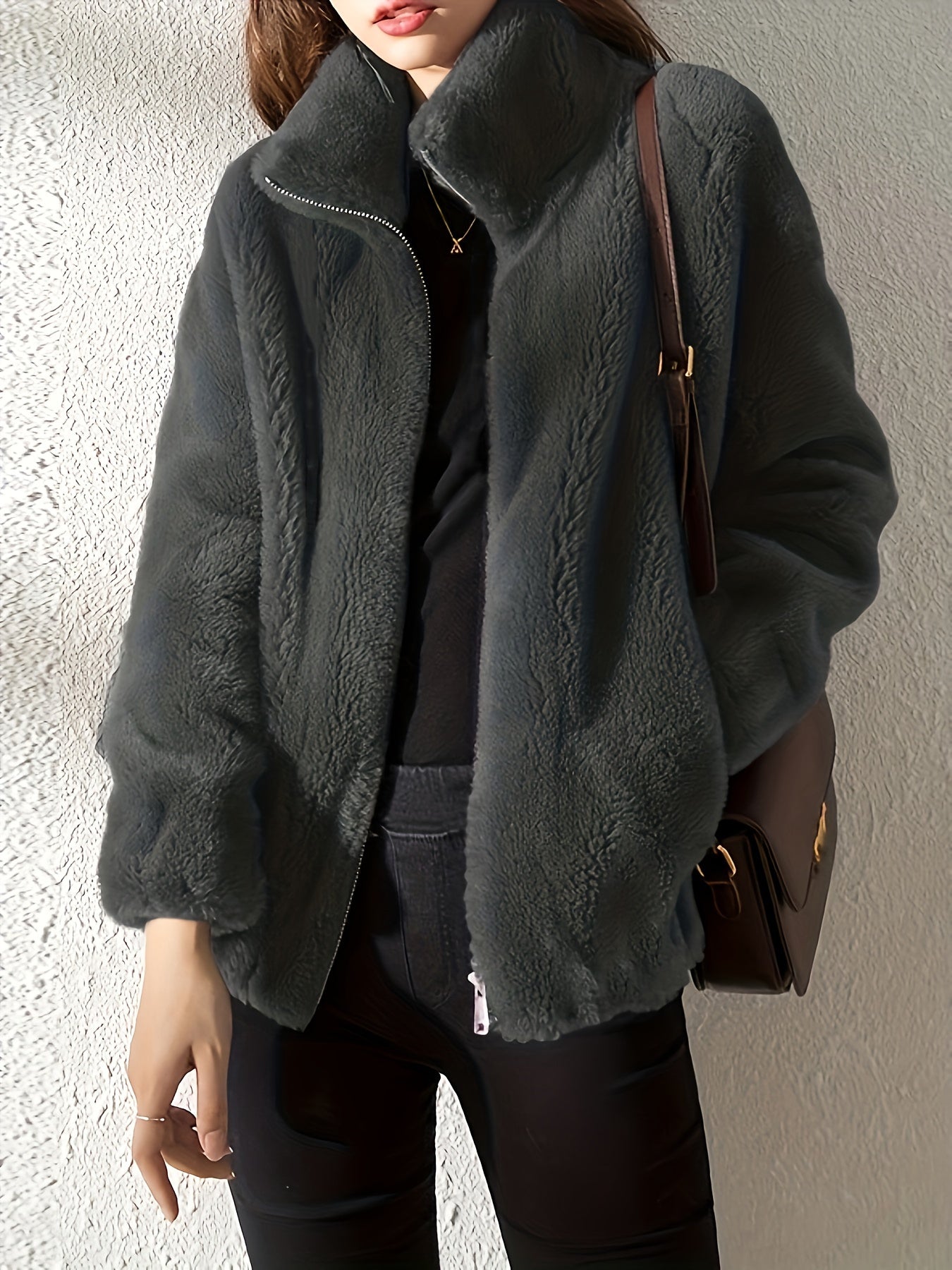 Elina - Morbida Giacca in Fleece