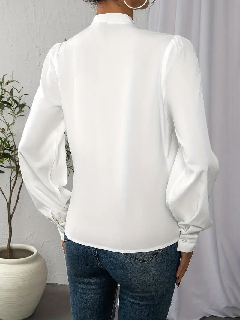 Lisa™ | Elegante Blusa a Maniche Lunghe