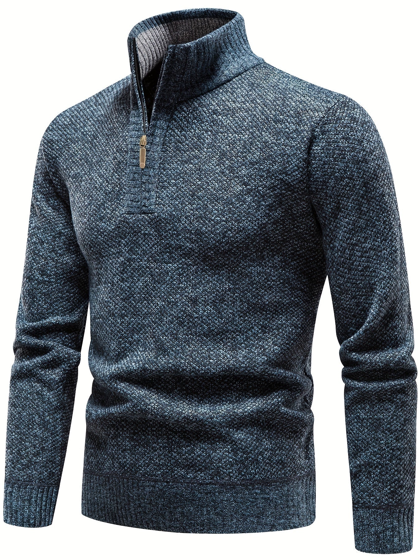 Ethan™ - Maglione Casual Mezza Zip Elegante