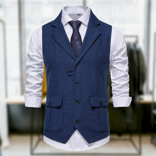 Wyatt™ - Gilet Classico Retro Confortevole con Tasche