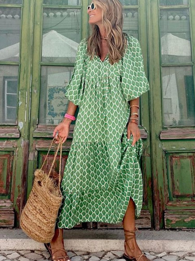 Merel™ | Abito Maxi Bohemien