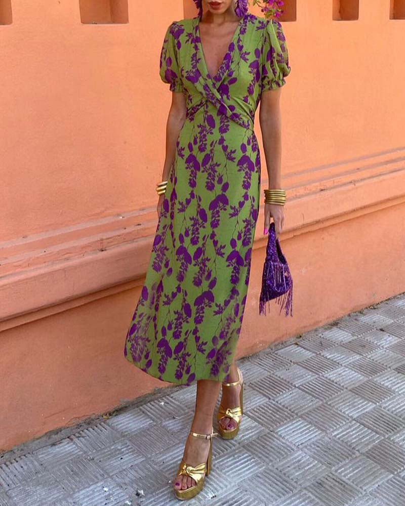 Celia™ | Elegante Vestito Floreale