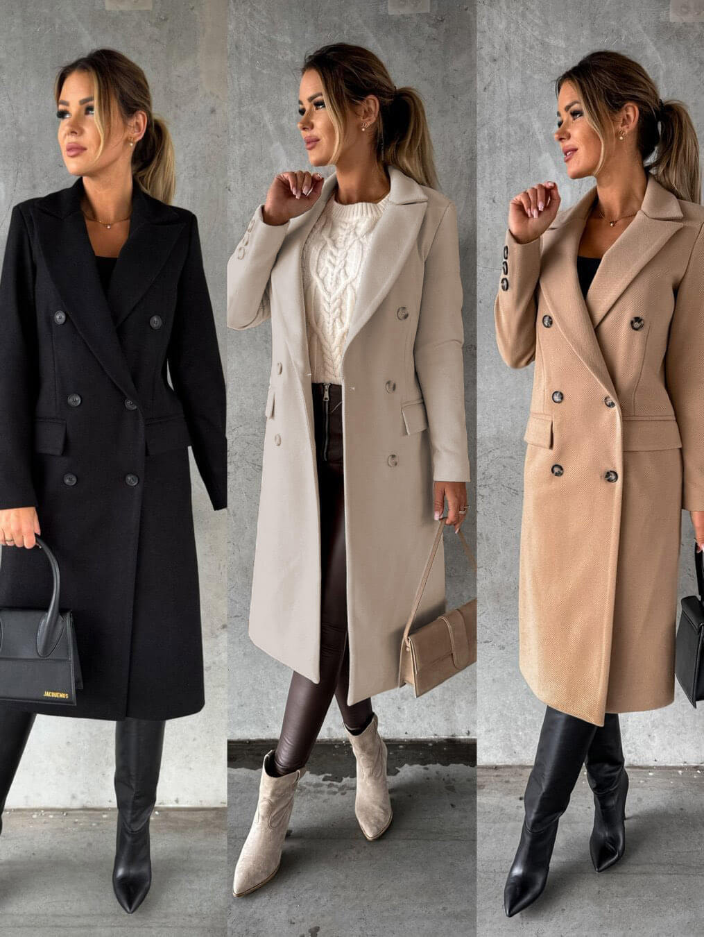 Amy - Cappotto Invernale Reversibile