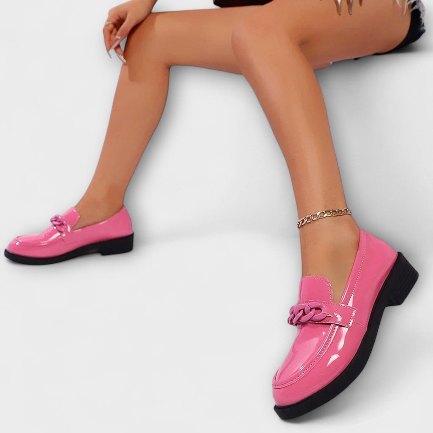 Lumi – Ronde Teenvorm, Mocassini Casual
