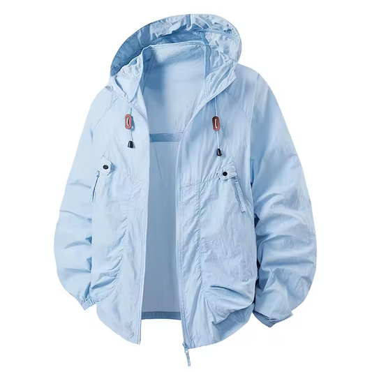 Carter™ – Giacca a vento outdoor impermeabile con cappuccio regolabile