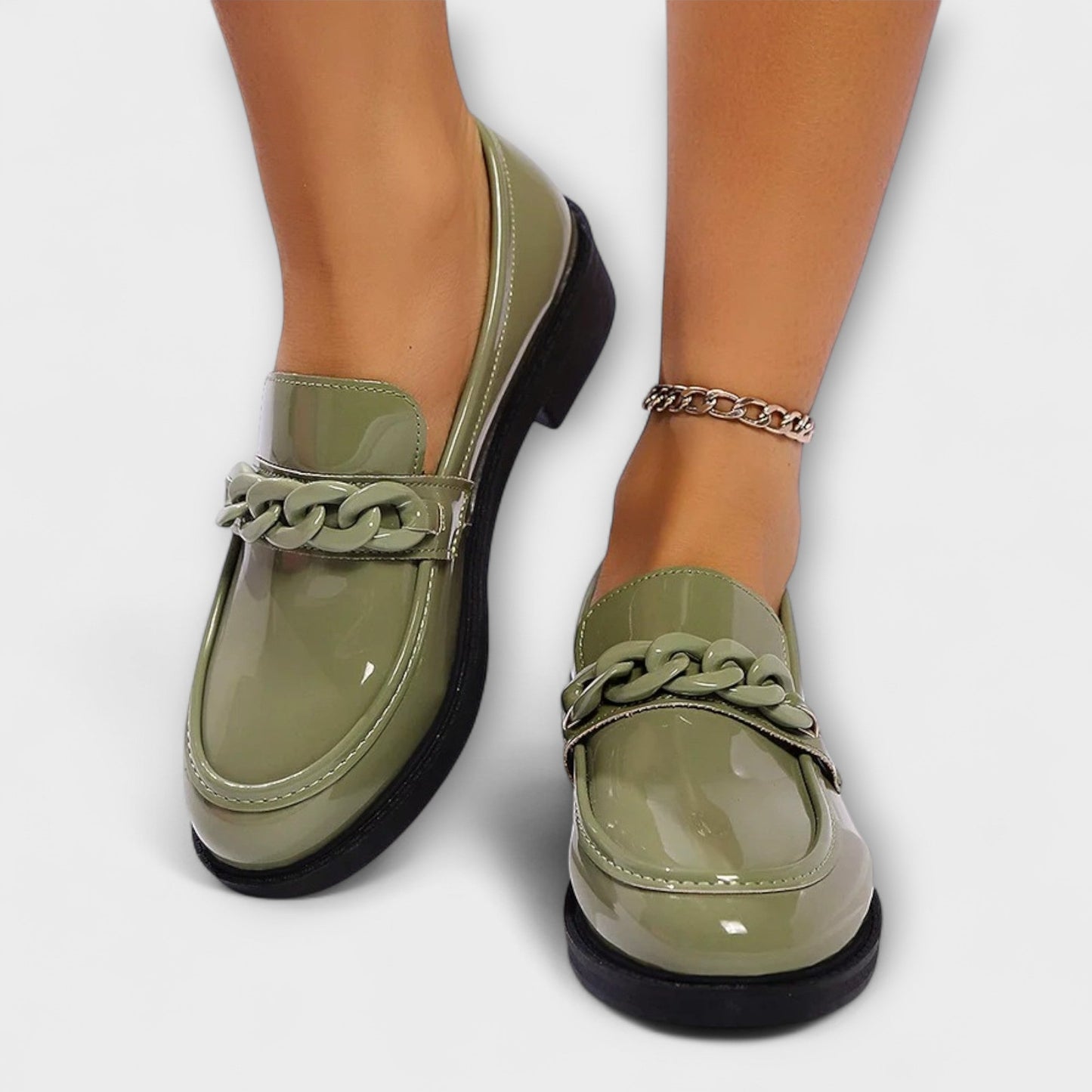 Lumi – Ronde Teenvorm, Mocassini Casual