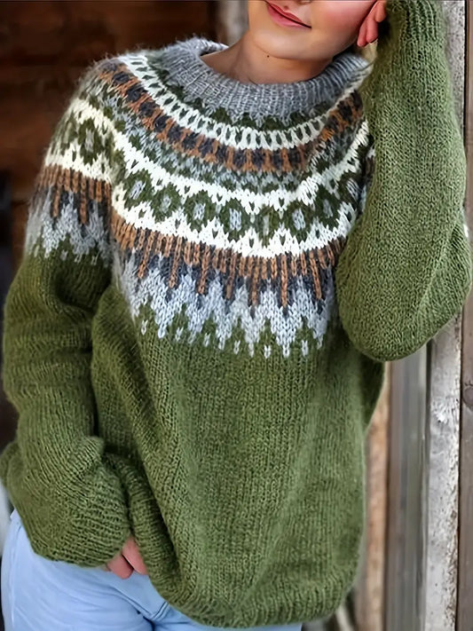 Maglione in Stile Vintage per Giorni Accoglienti