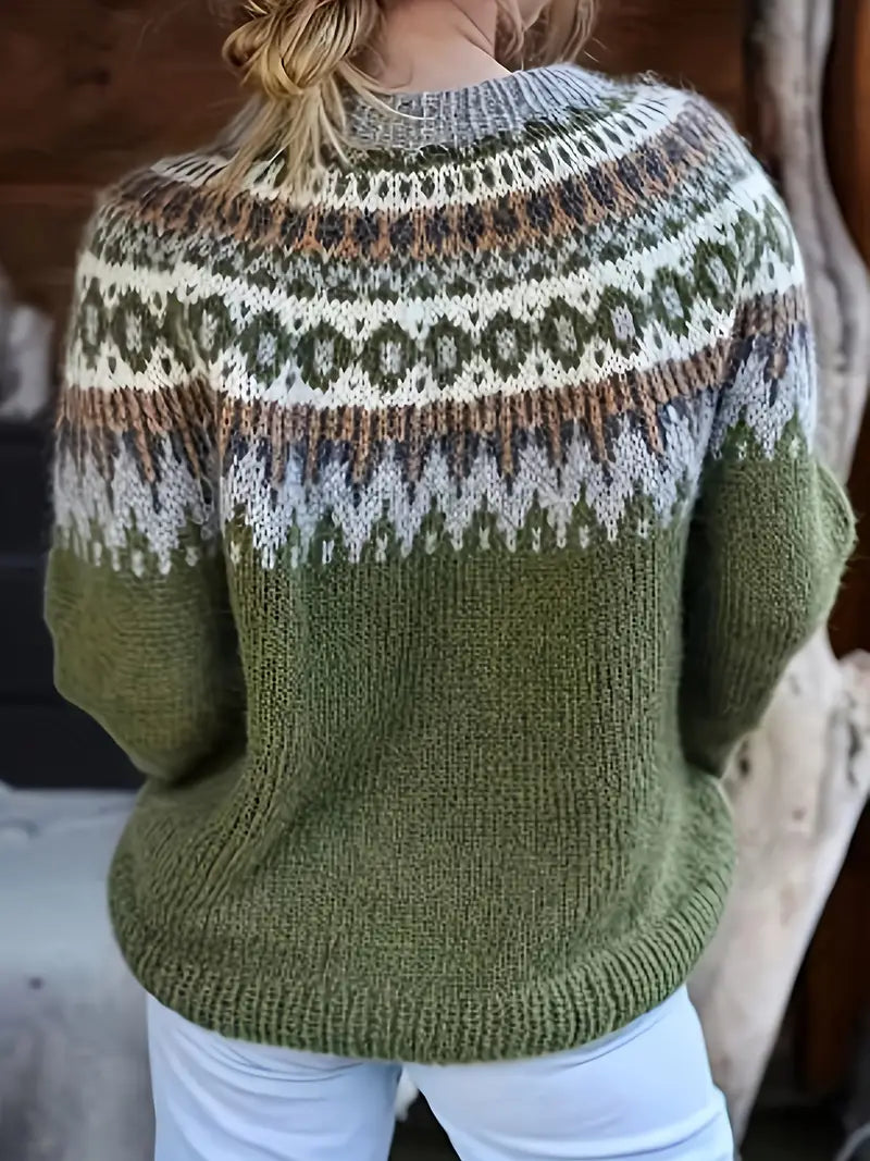Maglione in Stile Vintage per Giorni Accoglienti