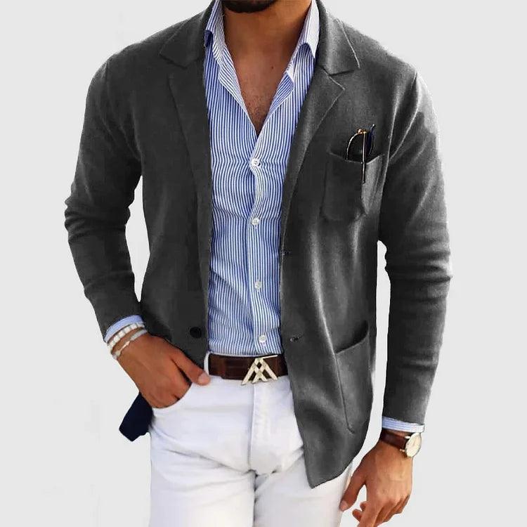 Prestigio™ Cardigan Elegante Uomo