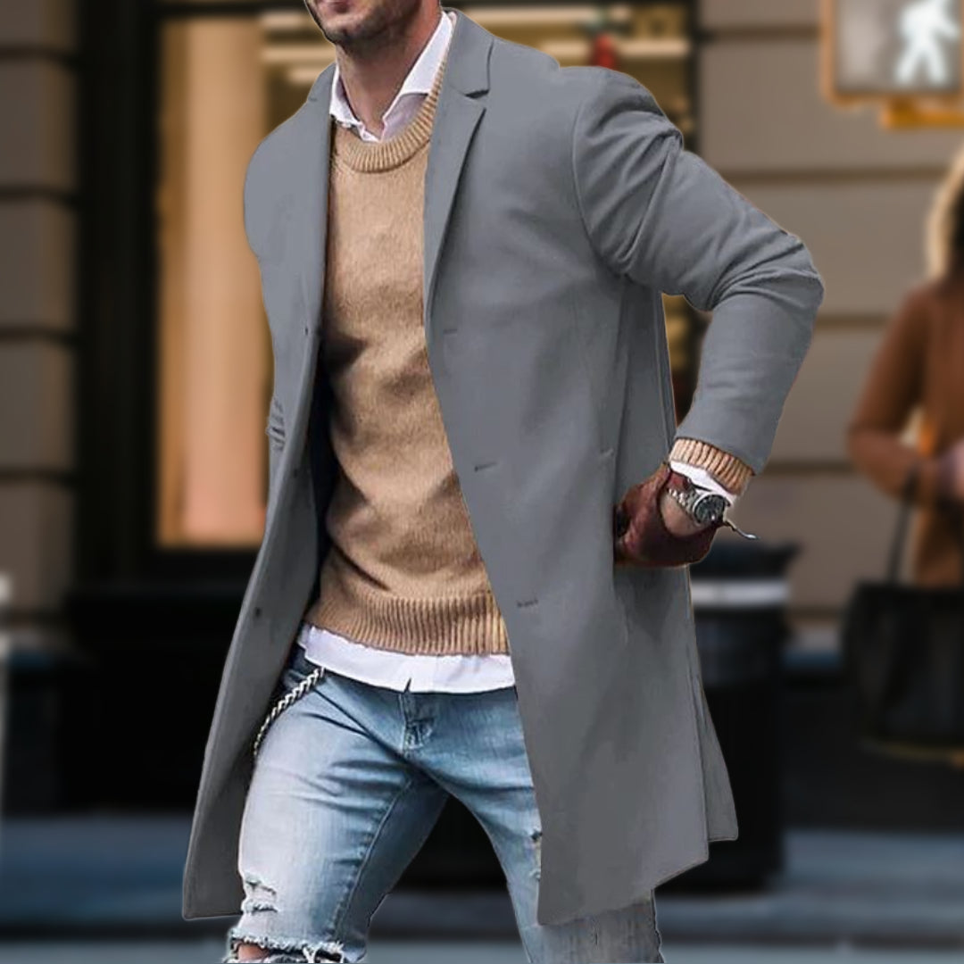 Lucas™ - Cappotto lungo moderno e stiloso