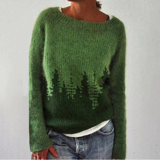 Pullover Chic Oversized con Stile Elegante e Morbido