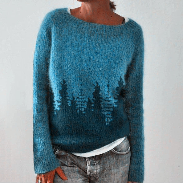 Pullover Chic Oversized con Stile Elegante e Morbido