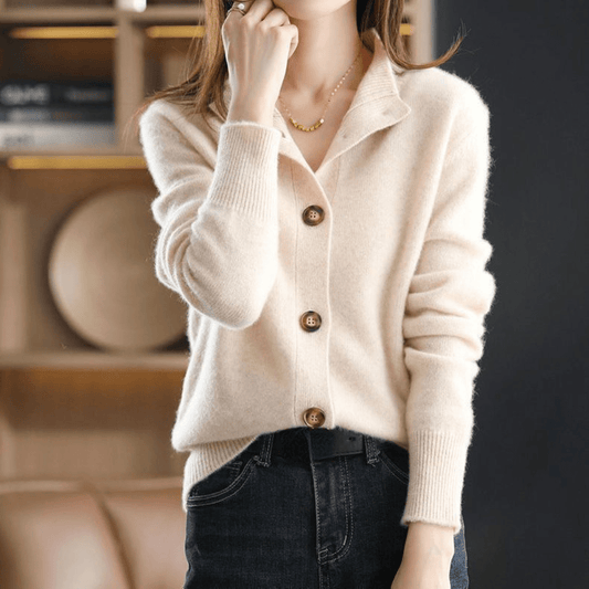 Anny - Cardigan in Cashmere Lussuoso