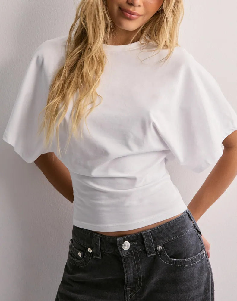 MURIEL | T-SHIRT ICONA CON MANICHE AMPIE