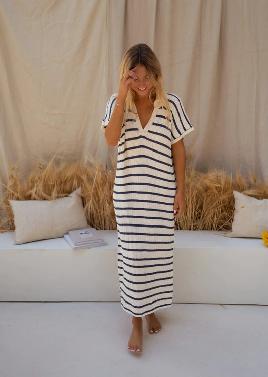 SOPHIA™ | ABITO A RIGHE IN MAGLIA