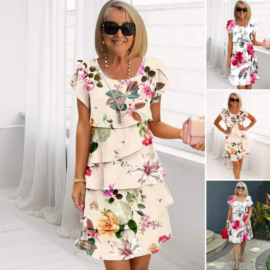 Lyra - Abito Elegante con Fiori